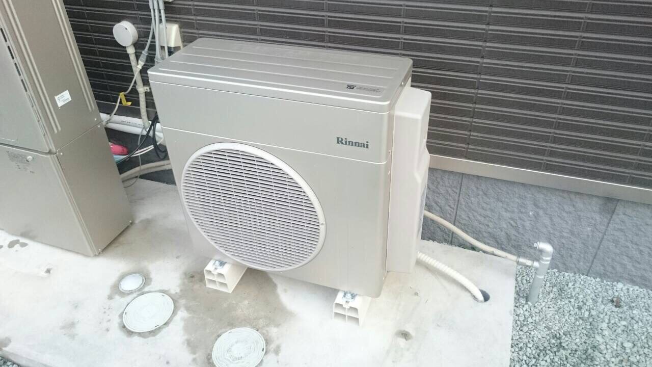 ガスハイブリット給湯器取付